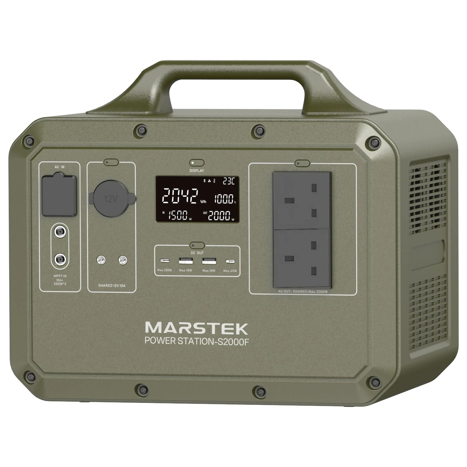 Marstek 2000W Portable Power Station S2000S