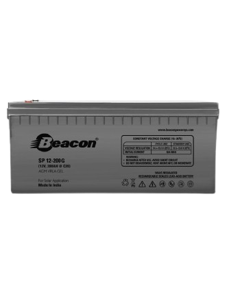 Beacon 200Ah 12V AGM VRLA Solar Gel Battery