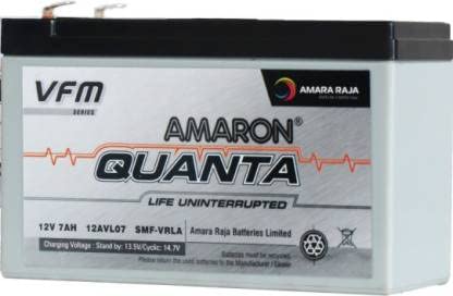 AMARON QUANTA 7AH 12V UPS &ndash; EMERGENCY BATTERY