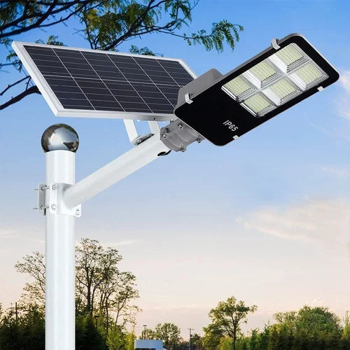 120W Solar LED Street Light with Aluminium Casing