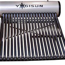 Yogisun 100L Stainless Steel Pressurized Heat Pipe Solar Water Heater