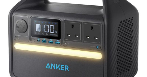 Anker PowerHouse 535 &ndash; Portable Power Station (512Wh | 500W) &ndash; A1751211 &ndash; Black
