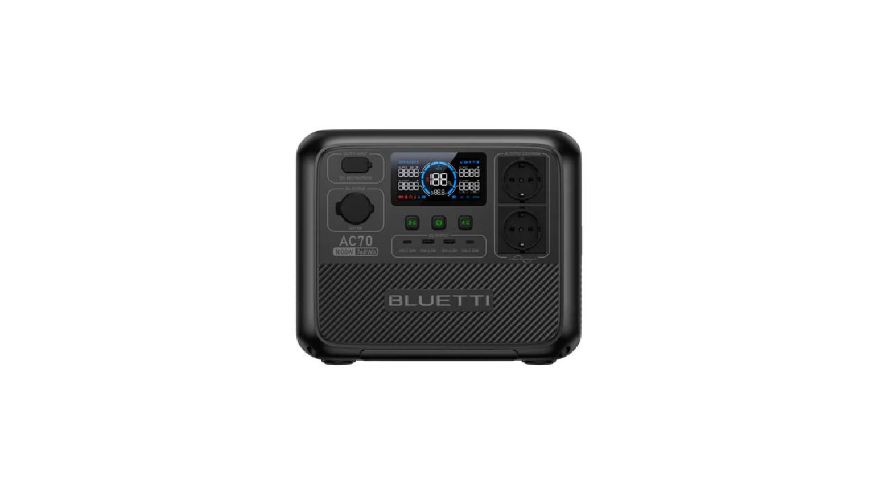 BLUETTI AC70 Portable Power Station | 1000W 768Wh