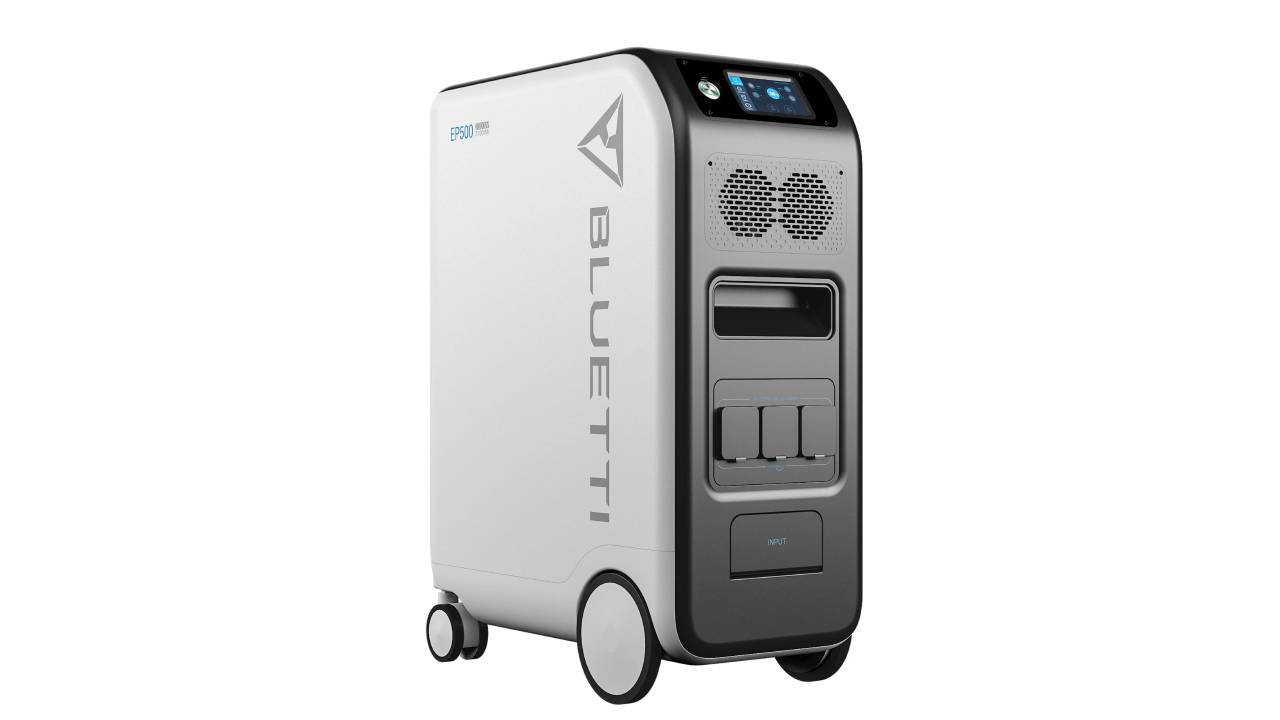 BLUETTI EP500Pro Solar Power Station &ndash; 3,000W, 5,120Wh