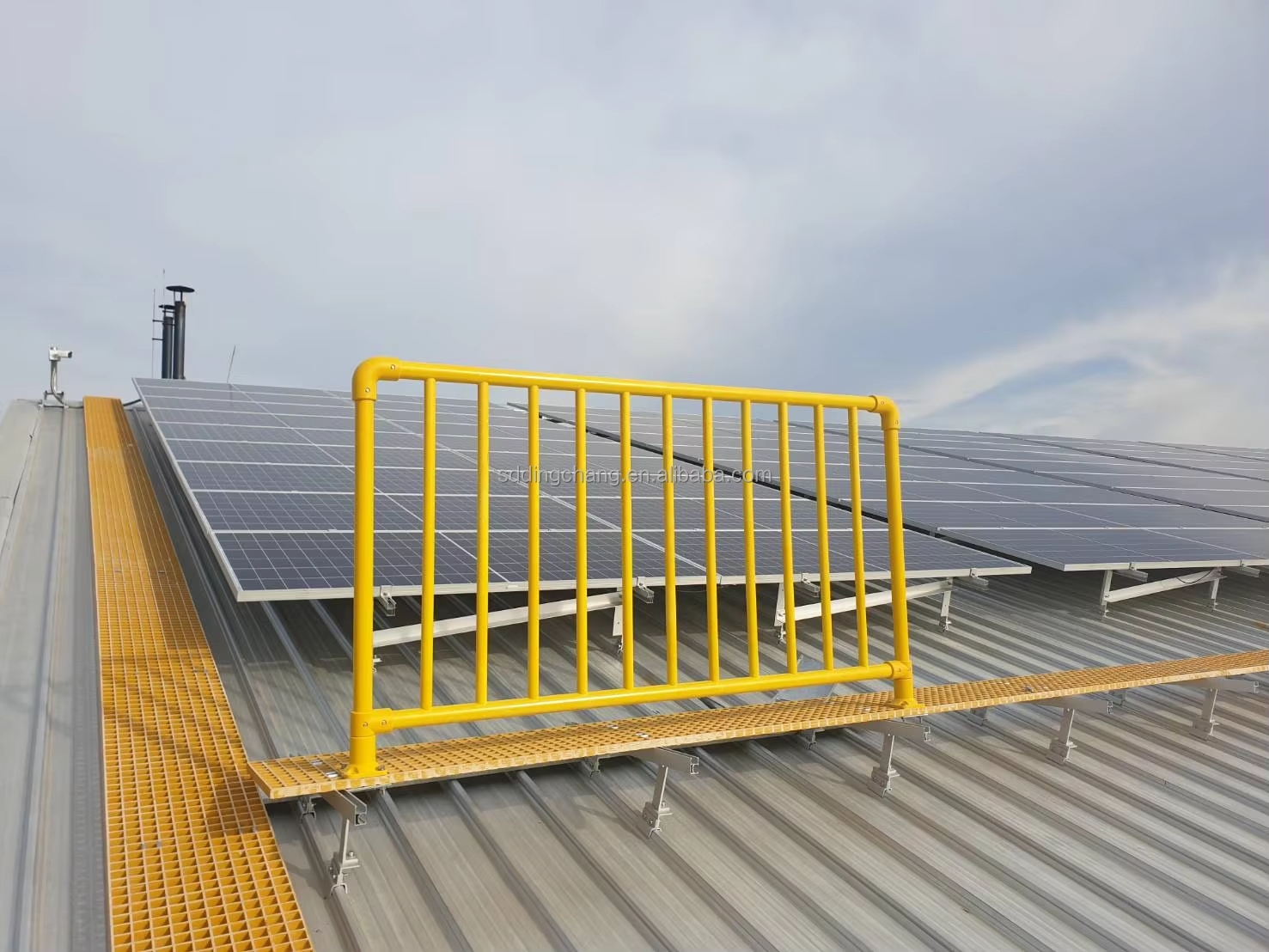 FRP Molded GRP Roof Top Solar Walkway  1753370681