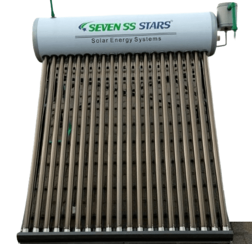 Seven SS Stars 250 Liters Non-Pressurized Solar Water Heater